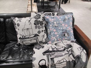 Puuvilla finlayson muumi tyynyt