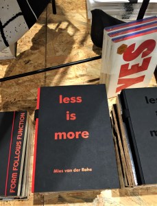Kämp less is more Mies van der
