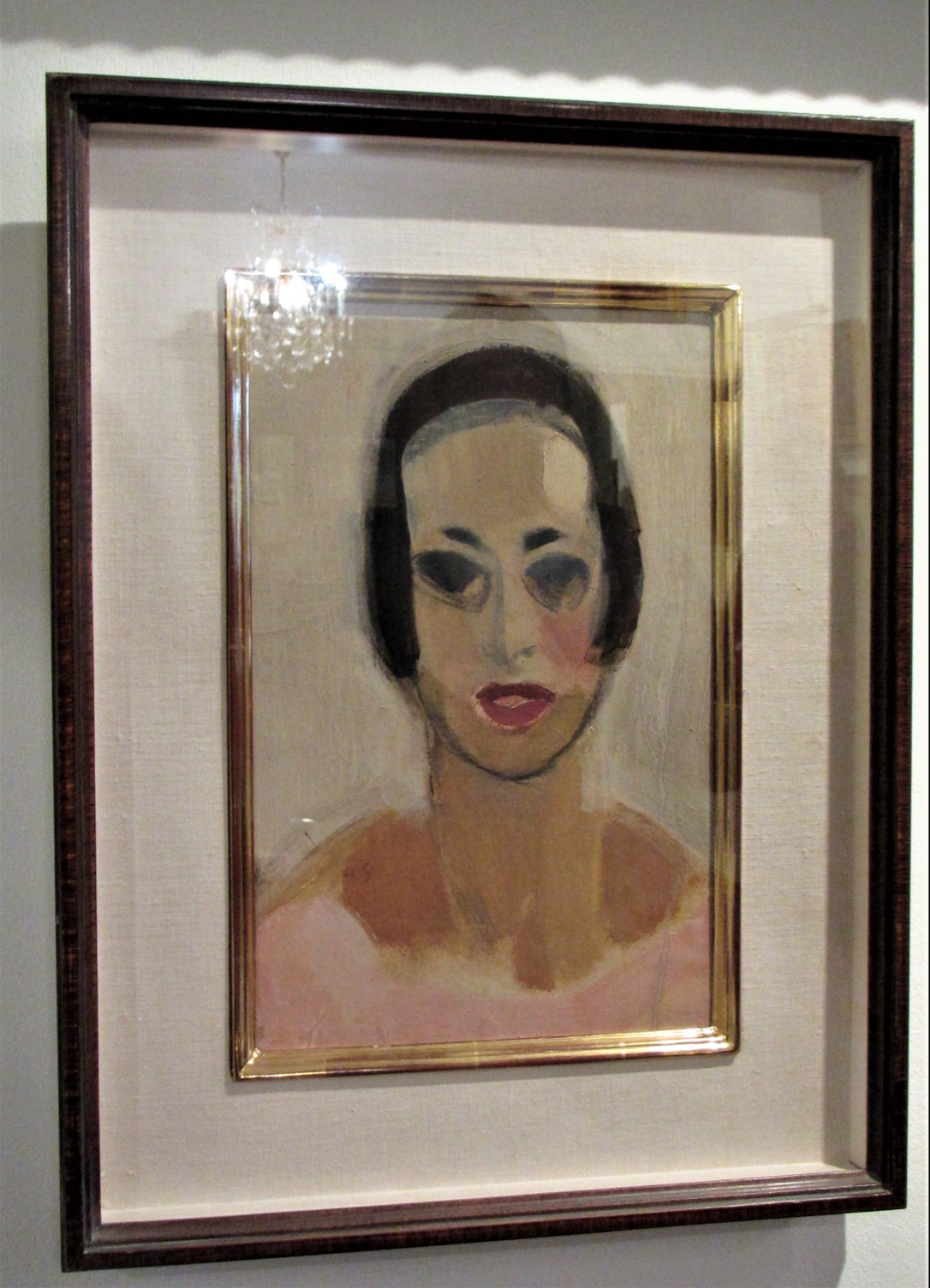 Kirpilä Schjerfbeck nainen eteisaula